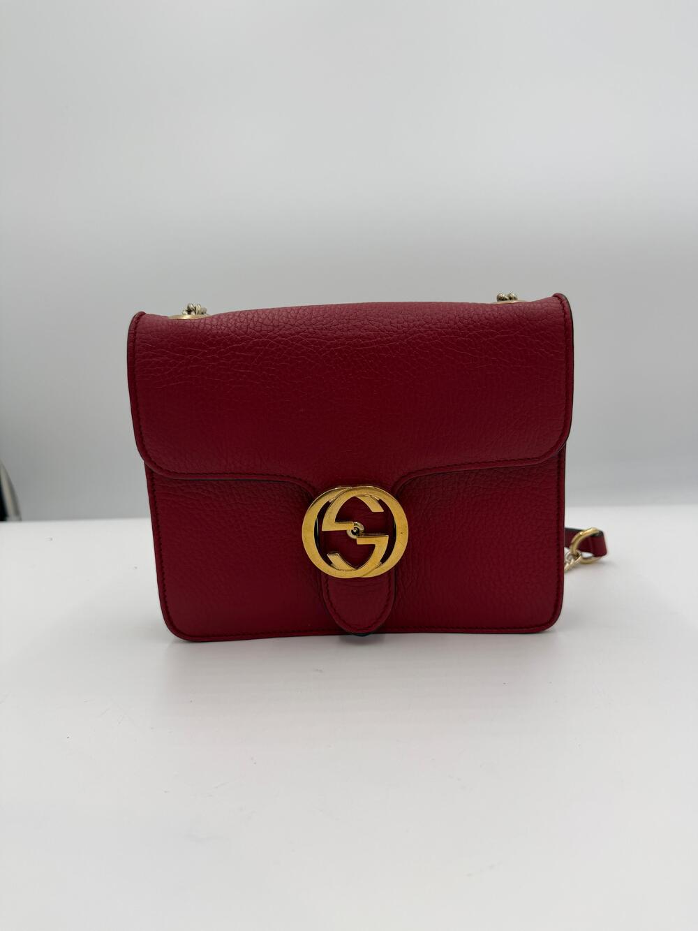 Gucci Interlocking Chain Shoulder Bag